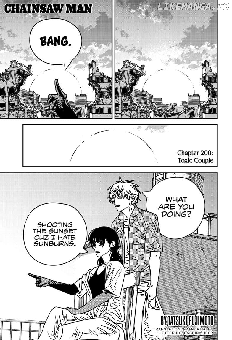 Chainsaw Man, Chapter 200 image 01